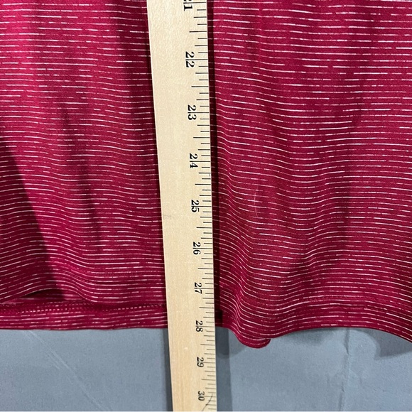 Champion Men's Heathered Red Short Sleeve Tee medium - Picture 8 of 8